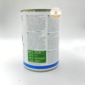 Dogs Love Lata Pescado Comida Humeda Natural Perro Comida húmeda para Perros Patitas&co Dogs Love Lata Pescado Comida Humeda Natural Perro Comida húmeda para Perros Patitas&co