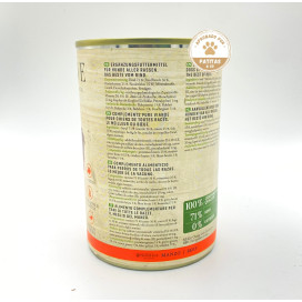 Dogs Love Lata BARF Cocinado Puro Ternera 400g Perro Comida húmeda para Perros Patitas&co Dogs Love Lata BARF Cocinado Puro Ternera 400g Perro Comida húmeda para Perros Patitas&co