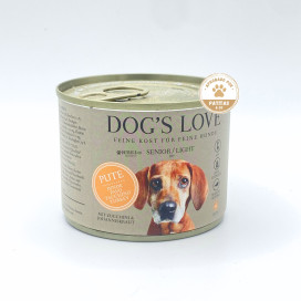 Dogs Love Lata Light Pavo Comida Humeda Natural Perro Senior Comida húmeda para Perros Patitas&co Dogs Love Lata Light Pavo Comida Humeda Natural Perro Senior Comida húmeda para Perros Patitas&co