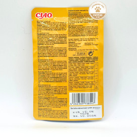 Ciao Bisque Pollo con Ternera para Gatos Snacks para Gatos Patitas&co Ciao Bisque Pollo con Ternera para Gatos Snacks para Gatos Patitas&co