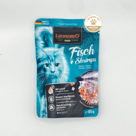 Leonardo Sobre Pescado y Gambas Comida Humeda 85g Gato Comida húmeda para gatos Patitas&co Leonardo Sobre Pescado y Gambas Comida Humeda 85g Gato Comida húmeda para gatos Patitas&co