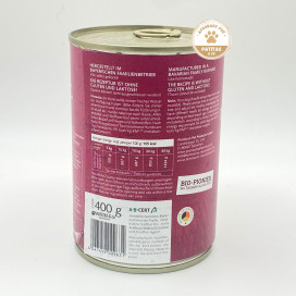 Herrmann´s Lata Cabra y Remolacha Comida Humeda 400g Perro Comida húmeda para Perros Patitas&co Herrmann´s Lata Cabra y Remolacha Comida Humeda 400g Perro Comida húmeda para Perros Patitas&co
