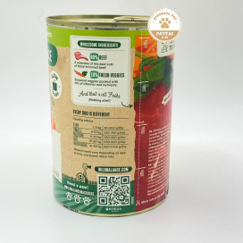 Wild Balance Ternera Comida Humeda Perro Comida húmeda para Perros Patitas&co Wild Balance Ternera Comida Humeda Perro Comida húmeda para Perros Patitas&co