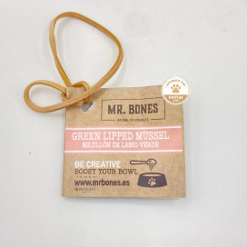 Mr. Bones Topper Natural Mejillon de labio verde Topper para Perros Patitas&co Mr. Bones Topper Natural Mejillon de labio verde Topper para Perros Patitas&co