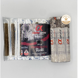 Alpha Spirit Snack ristra Prosciutto (16 barritas) perro Snacks Saludables para Perros Patitas&co Alpha Spirit Snack ristra Prosciutto (16 barritas) perro Snacks Saludables para Perros Patitas&co