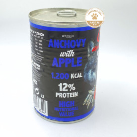 Alpha Spirit Comida Humeda Boqueron con Manzana Roja Perros Comida húmeda para Perros Patitas&co Alpha Spirit Comida Humeda Boqueron con Manzana Roja Perros Comida húmeda para Perros Patitas&co