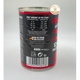Alpha Spirit Lata Pavo con Pera Comida Humeda 400g Perros Comida húmeda para Perros Patitas&co Alpha Spirit Lata Pavo con Pera Comida Humeda 400g Perros Comida húmeda para Perros Patitas&co