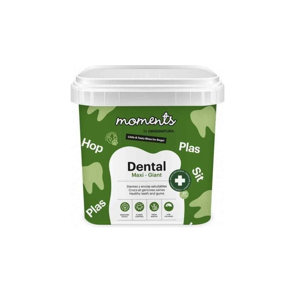 Moments Barritas Dentales Maxi & Giant 500g Higiene dental perros Patitas&co Moments Barritas Dentales Maxi & Giant 500g Higiene dental perros Patitas&co