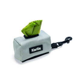 Dispensador de Bolsas Karlie Gris con 15 bolsas Collar, Correa y Arnes Perro Patitas&co