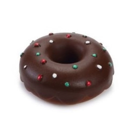 Juguete Donuts Latex Marron Juguetes para perros Patitas&co