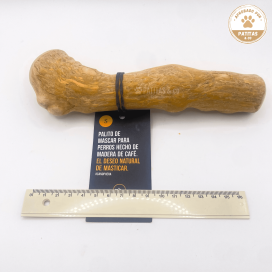 Mordedor Palo Masticable Natural de Cafe Mordedores para Perros Patitas&co Mordedor Palo Masticable Natural de Cafe Mordedores para Perros Patitas&co