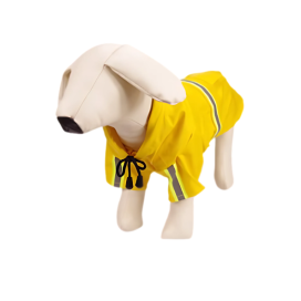 Chubasquero para perros reflectante amarillo Ropa para perros Patitas&co Chubasquero para perros reflectante amarillo Ropa para perros Patitas&co