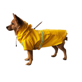 Chubasquero para perros reflectante amarillo Ropa para perros Patitas&co Chubasquero para perros reflectante amarillo Ropa para perros Patitas&co