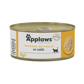 Applaws Comida Húmeda Pechuga de Pollo 70g Gato Comida húmeda para gatos Patitas&co