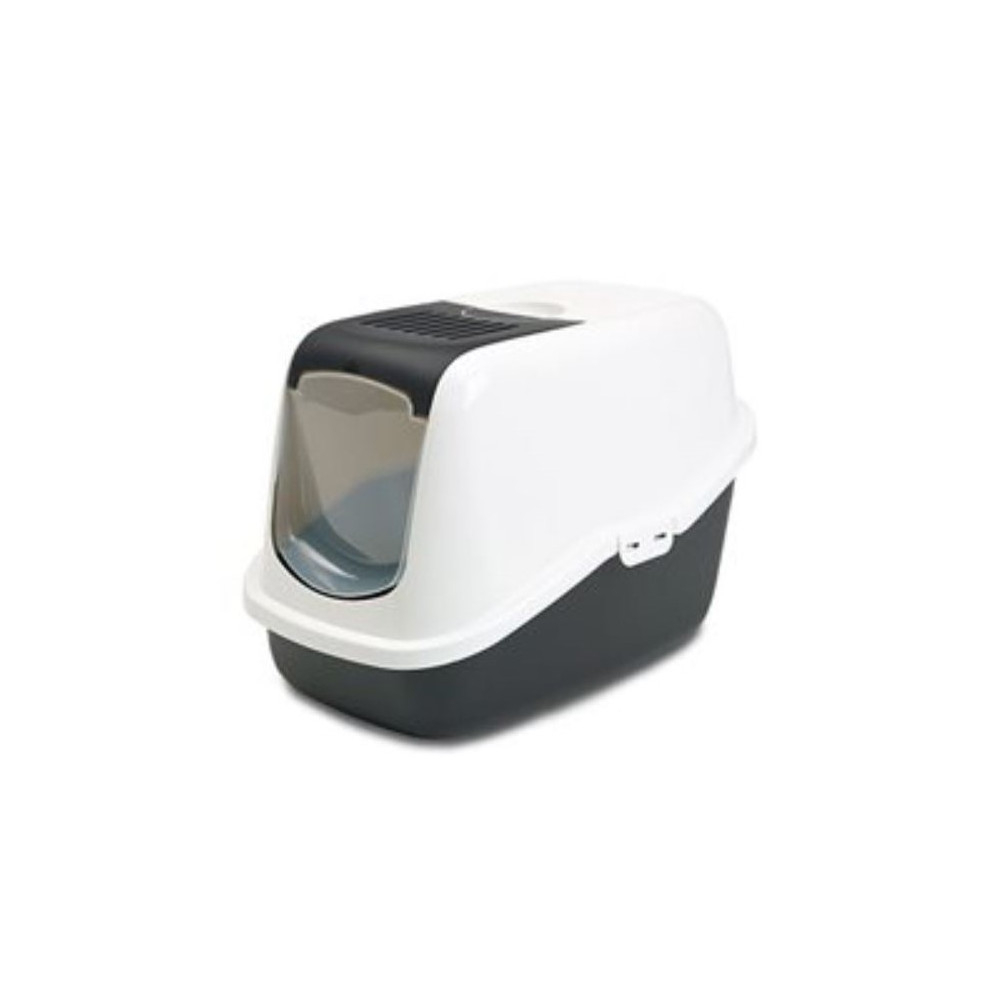 Caseta Aseo Nestor Blanco Negro para Gatos Arena, areneros y empapadores para gatos Patitas&co Caseta Aseo Nestor Blanco Negro para Gatos Arena, areneros y empapadores para gatos Patitas&co