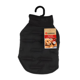 Abrigo Flamingo Boso Negro para Perro Ropa para perros Patitas&co