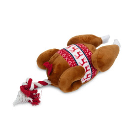 Beeztees Pavo de Peluche Navideño para Perro Especial navidad Patitas&co