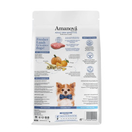 Amanova Pienso Adult Mini Sensitive Cordero para Perros Pequeños Pienso Natural para Perros Patitas&co Amanova Pienso Adult Mini Sensitive Cordero para Perros Pequeños Pienso Natural para Perros Patitas&co