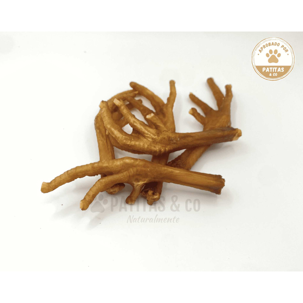 Mordedor Natural Patas de Pollo (ud) Mordedores para Perros Patitas&co Mordedor Natural Patas de Pollo (ud) Mordedores para Perros Patitas&co
