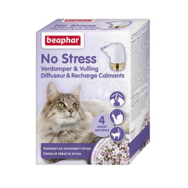 Beaphar No Stress Pack Difusor + Recambio 30 ml Gatos Feromonas para Gatos Patitas&co