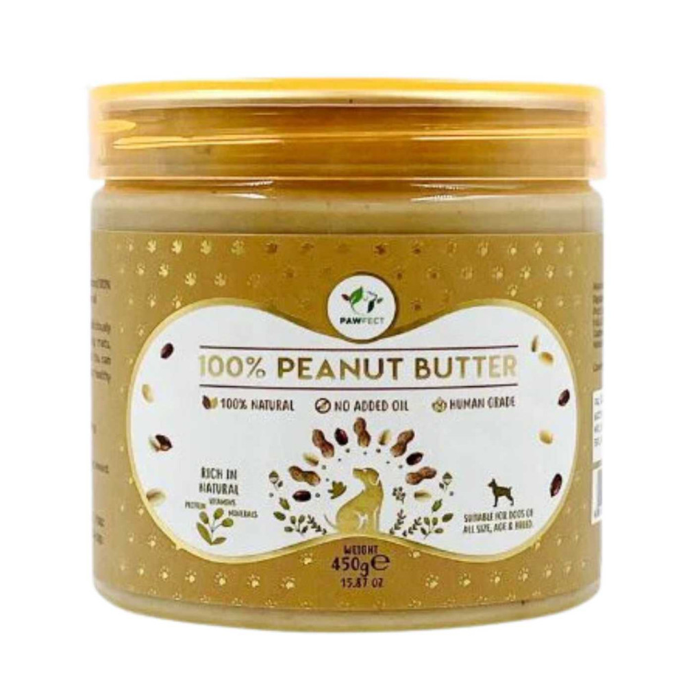 Pawfect Mantequilla de Cacahuete para Perro Snacks Saludables para Perros Patitas&co Pawfect Mantequilla de Cacahuete para Perro Snacks Saludables para Perros Patitas&co