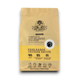Mr. Bones Dieta BARF Deshidratada Pollo de corral Perros Dieta BARF Perros Patitas&co