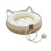 Cama Nido para Gato Colchon Blanco