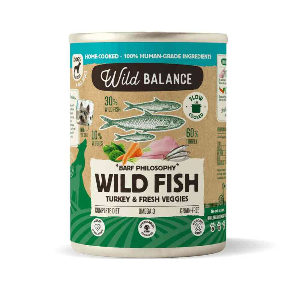 Wild Balance Comida Humeda Wild Fish Perro Comida húmeda para Perros Patitas&co Wild Balance Comida Humeda Wild Fish Perro Comida húmeda para Perros Patitas&co