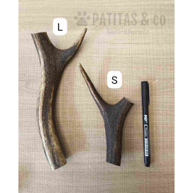 Mordedor Natural Asta de Ciervo Patitas Mordedores para Perros Patitas&co Mordedor Natural Asta de Ciervo Patitas Mordedores para Perros Patitas&co