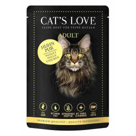 Cats Love Sobre Puro Pollo 85g Gato Comida húmeda para gatos Patitas&co