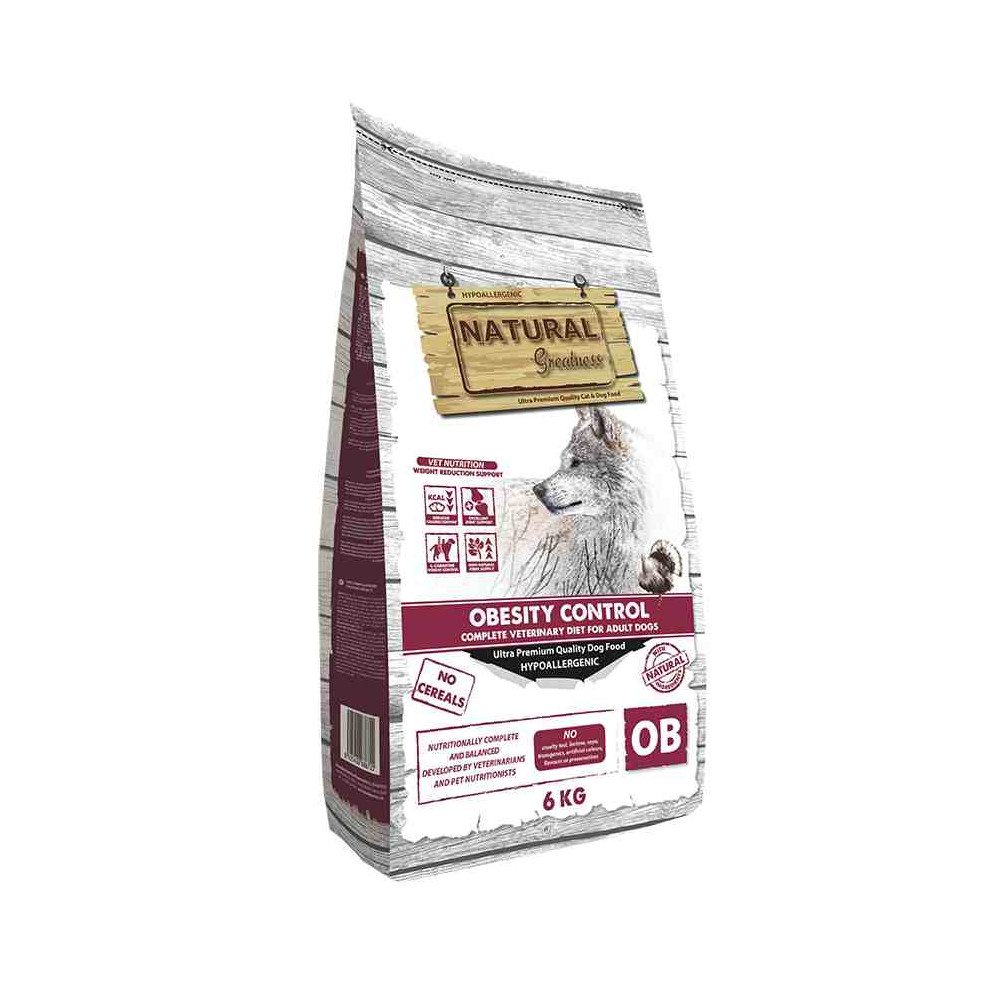 Natural Greatness VET Obesity Pienso Natural Perro Pienso Natural para Perros Patitas&co Natural Greatness VET Obesity Pienso Natural Perro Pienso Natural para Perros Patitas&co