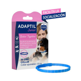 Adaptil Collar Junior para Perro cachorro Feromonas y Relajantes para Perros Patitas&co