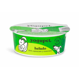 Yogupet Helado Manzana, Pera y Kiwi para Perro y Gato Yogures para perros Patitas&co