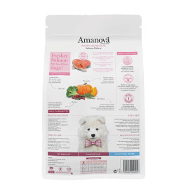 Amanova Pienso Puppy Sensitive Salmon Deluxe Perritos Pienso Natural para Perros Patitas&co Amanova Pienso Puppy Sensitive Salmon Deluxe Perritos Pienso Natural para Perros Patitas&co