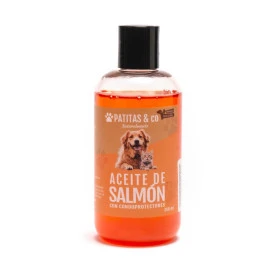 Aceite de Salmon con Condoprotectores Patitas Perros y Gatos Suplementos Naturales para Perros Patitas&co
