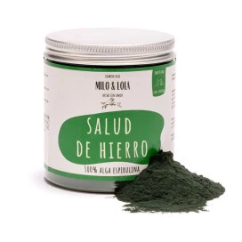 Milo Y Lola Suplemento Salud de Hierro Espirulina para Perros y Gatos Suplementos Naturales para Perros Patitas&co