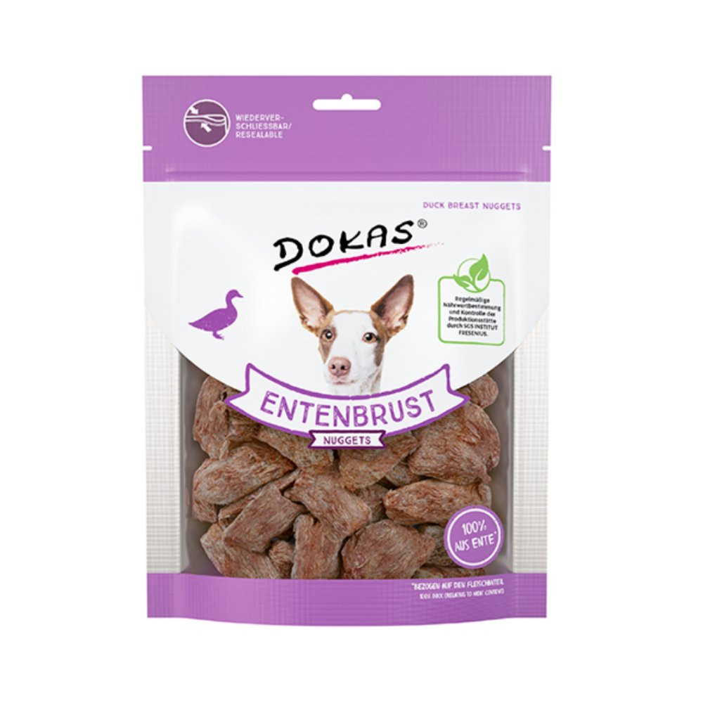 Dokas Snack Nuggets Pechuga de Pato para Perro Snacks Saludables para Perros Patitas&co Dokas Snack Nuggets Pechuga de Pato para Perro Snacks Saludables para Perros Patitas&co