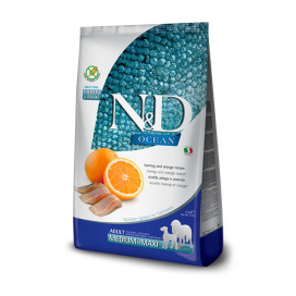 Farmina ND Ocean Adult Medium Maxi Arenque y Naranja Pienso para Perro Pienso Natural para Perros Patitas&co
