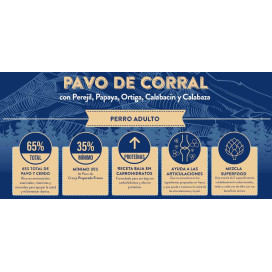 Instinto Pavo de Corral Pienso Natural Adulto Patitas&co Patitas&co Instinto Pavo de Corral Pienso Natural Adulto Patitas&co Patitas&co