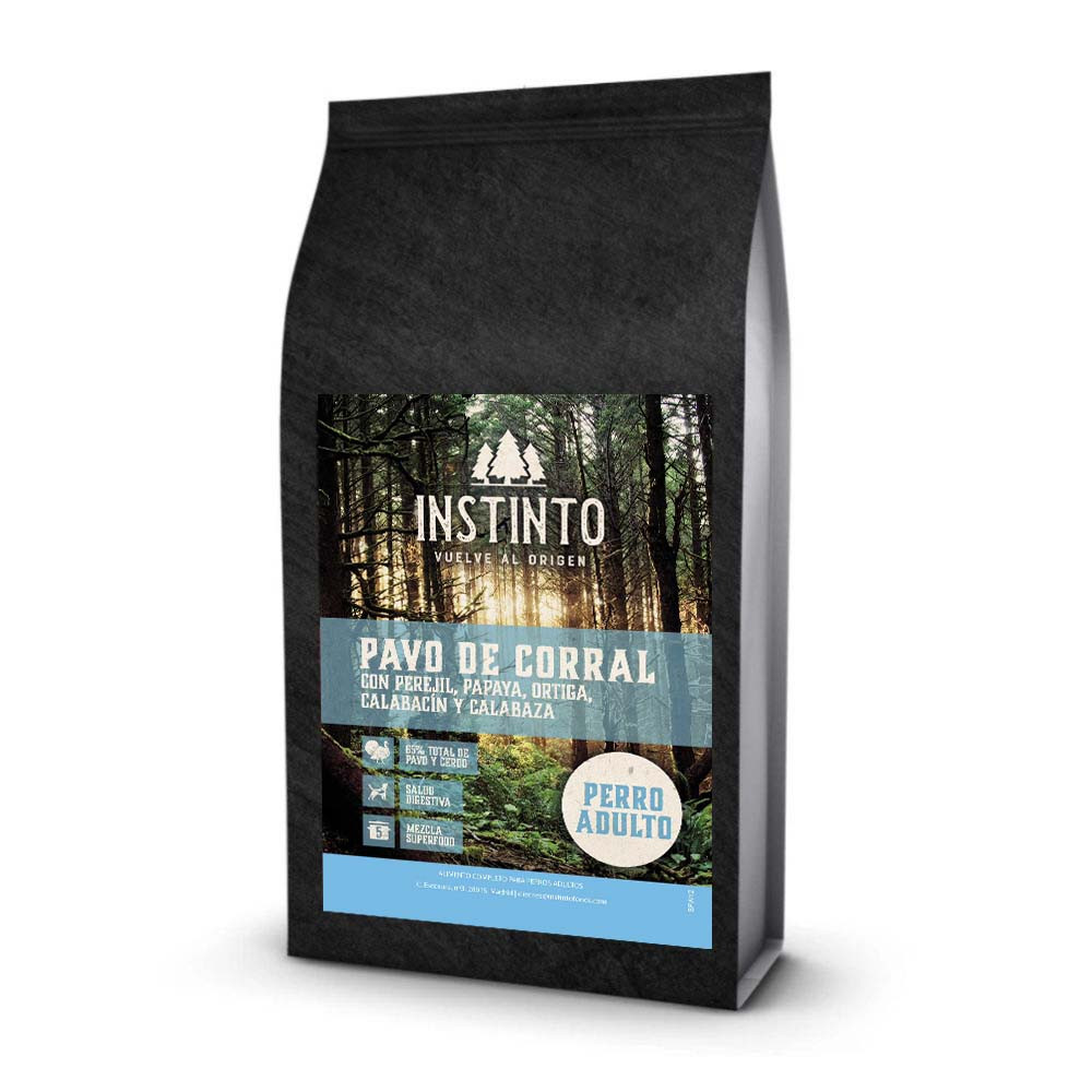 Instinto Pavo de Corral Pienso Natural Adulto Patitas&co Patitas&co Instinto Pavo de Corral Pienso Natural Adulto Patitas&co Patitas&co