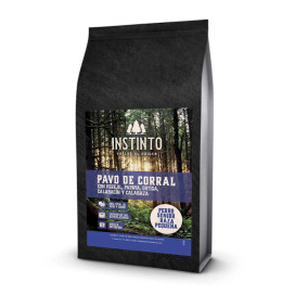 Instinto Pavo de Corral Pienso Natural Senior Raza Pequeña Pienso Natural para Perros Patitas&co