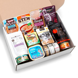 Caja de Degustación Happy CATa Comida húmeda para gatos Patitas&co Caja de Degustación Happy CATa Comida húmeda para gatos Patitas&co