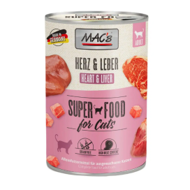 MAC´s Lata Vacuno con Corazon e Higado Comida Humeda Gato Comida húmeda para gatos Patitas&co MAC´s Lata Vacuno con Corazon e Higado Comida Humeda Gato Comida húmeda para gatos Patitas&co