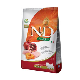 Farmina ND Pumpkin Adult Mini Pollo y Granada Perro Pienso Natural para Perros Patitas&co