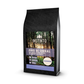 Instinto Pavo de Corral Pienso Natural Cachorro Pienso para Perros Patitas&co