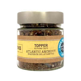 Mr. Bones Topper Natural Boqueron del Atlantico Topper para Perros Patitas&co