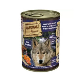 Natural Greatness Pavo con Salmon Comida Humeda Perros Comida húmeda para Perros Patitas&co