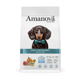 Amanova Pienso Adult Mini Exigent para Perros Pequeños Pienso Natural para Perros Patitas&co