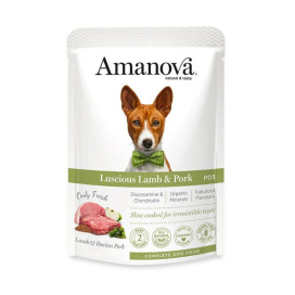Amanova Alimento Húmedo Adult Cordero y Cerdo para Perro Patitas&co Patitas&co