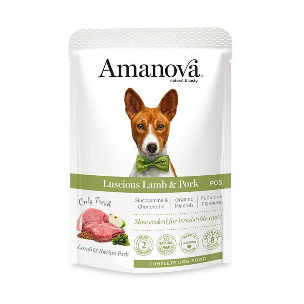 Amanova Alimento Húmedo Adult Cordero y Cerdo para Perro Patitas&co Patitas&co Amanova Alimento Húmedo Adult Cordero y Cerdo para Perro Patitas&co Patitas&co